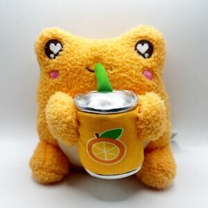 Plush Goals by Cuddle Barn 6'' Orange Soda Wawa Scented Plush Toy EUC